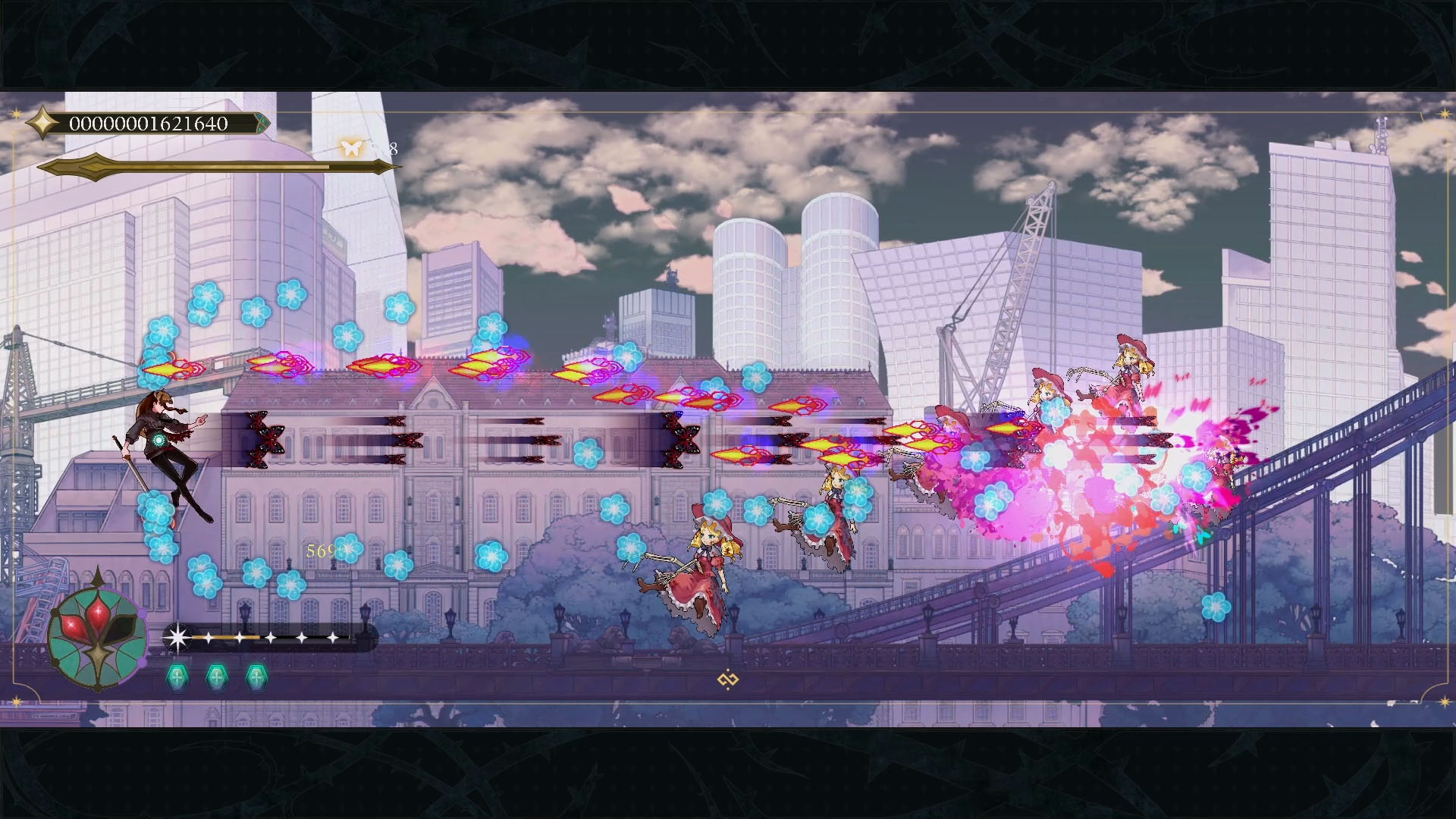 弾幕STG「食魂徒 〜Blue Pieta〜」の声優陣が判明！青山吉能・長谷川育美ら豪華キャスト＆Steamページ公開